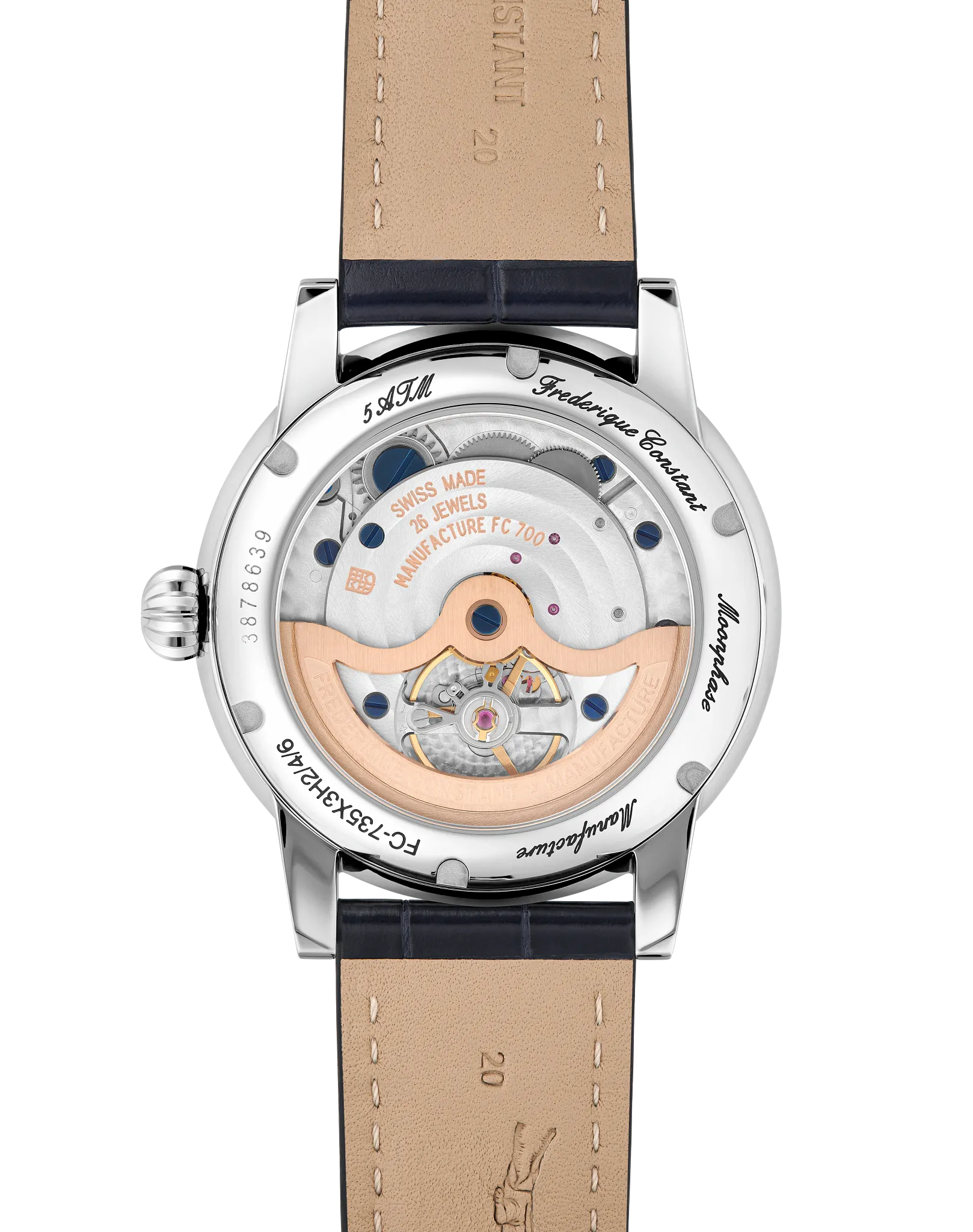 Manufacture Classic Power Reserve Big Date Watch FC-735N3H6